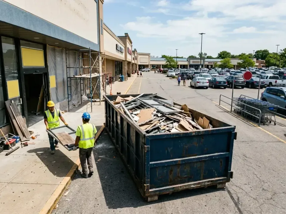 retail-store-renovation-debris-003 — frequently asked questions, Roll-off Dumpster Rentals in Myrtle Creek, OR